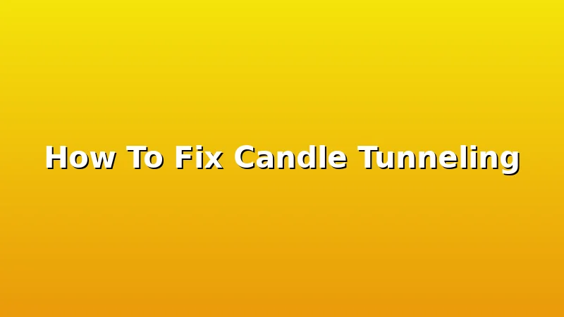 How To Fix Candle Tunneling - WickShed review with measurements and honest opinion