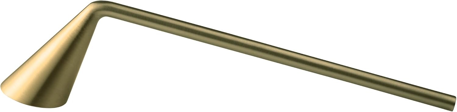 Blomus NOX Candle Snuffer - Brass Metallic Finish